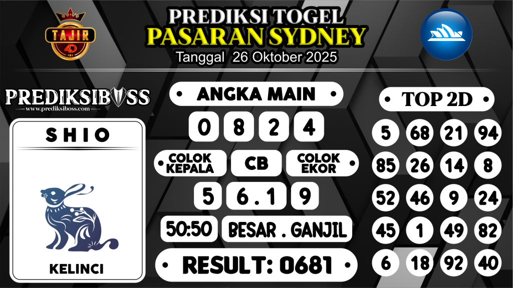 https://prediksibossviral.com/prediksi-boss-togel-sidney-minggu-26-oktober-2025/