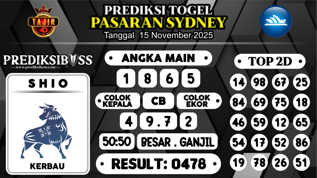 https://prediksibossviral.com/prediksi-boss-togel-sidney-sabtu-15-november-2025/